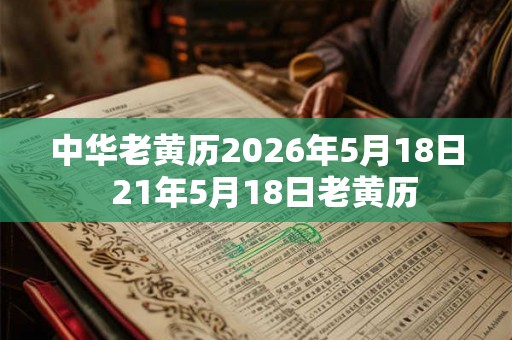 中华老黄历2026年5月18日  21年5月18日老黄历