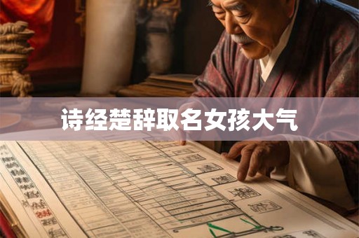 诗经楚辞取名女孩大气 诗经楚辞取名女孩大气