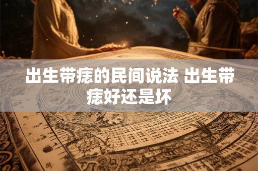 出生带痣的民间说法 出生带痣好还是坏 出生带痣的民间说法 出生带痣好还是坏