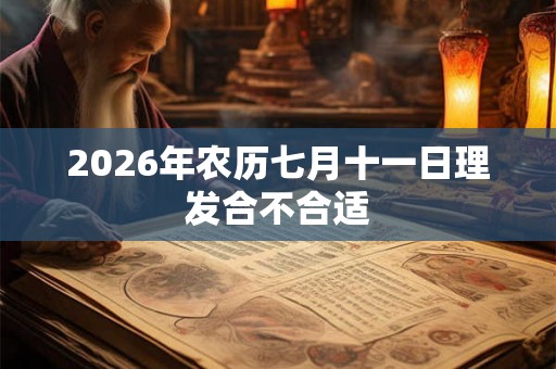 2026年农历七月十一日理发合不合适