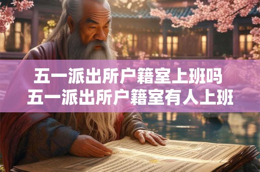 五一派出所户籍室上班吗 五一派出所户籍室有人上班吗 五一派出所户籍室上班吗 五一派出所户籍室有人上班吗