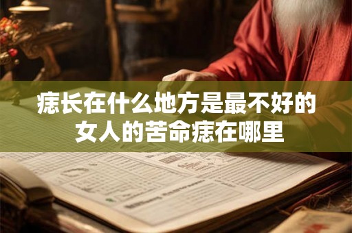 痣长在什么地方是最不好的 女人的苦命痣在哪里 痣长在什么地方是最不好的 女人的苦命痣在哪里