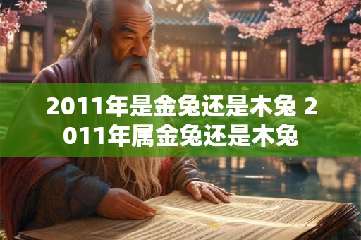 2011年是金兔还是木兔 2011年属金兔还是木兔