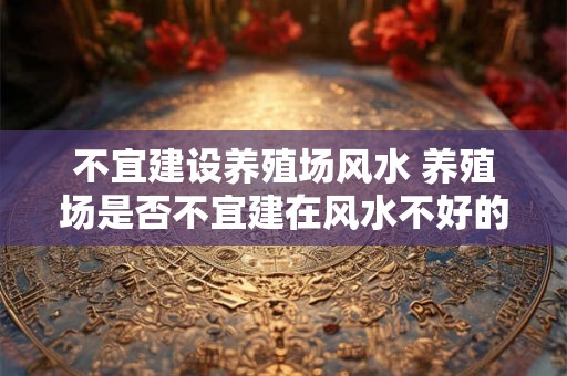 不宜建设养殖场风水 养殖场是否不宜建在风水不好的地方 不宜建设养殖场风水 养殖场是否不宜建在风水不好的地方