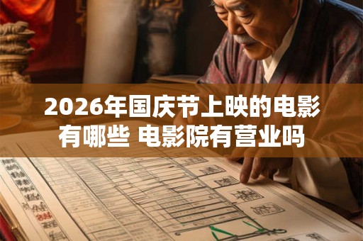 2026年国庆节上映的电影有哪些 电影院有营业吗