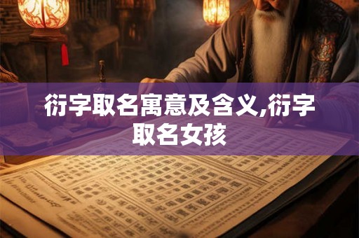 衍字取名寓意及含义,衍字取名女孩