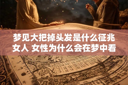 梦见大把掉头发是什么征兆女人 女性为什么会在梦中看到大量掉头发的征兆
