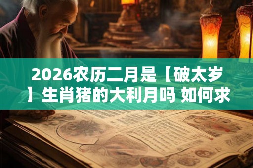2026农历二月是【破太岁】生肖猪的大利月吗 如何求好运 2026农历二月是【破太岁】生肖猪的大利月吗 如何求好运