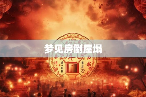 梦见房倒屋塌
