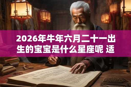 2026年牛年六月二十一出生的宝宝是什么星座呢 适合的婚配对象是谁