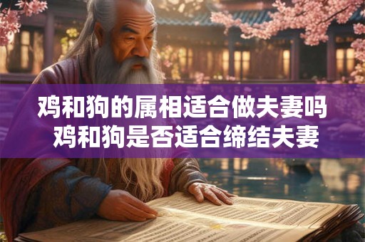 鸡和狗的属相适合做夫妻吗 鸡和狗是否适合缔结夫妻之约 鸡和狗的属相适合做夫妻吗 鸡和狗是否适合缔结夫妻之约
