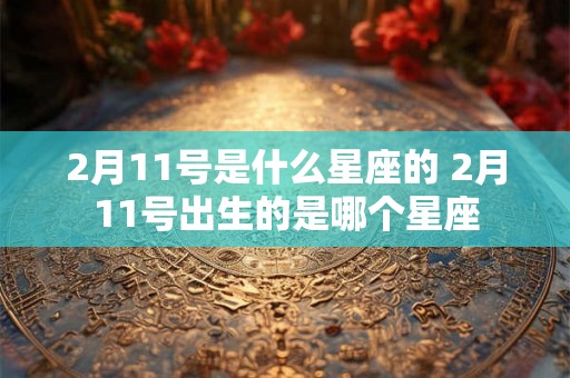 2月11号是什么星座的 2月11号出生的是哪个星座