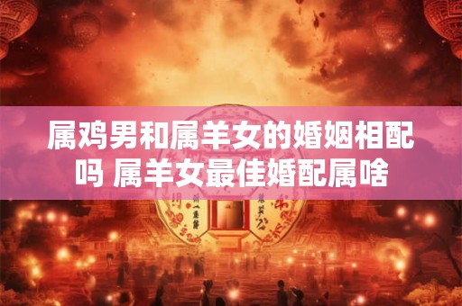 属鸡男和属羊女的婚姻相配吗 属羊女最佳婚配属啥