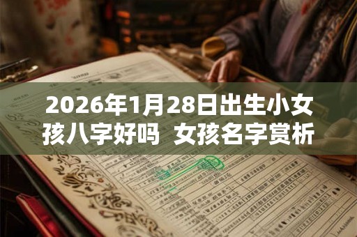 2026年1月28日出生小女孩八字好吗  女孩名字赏析
