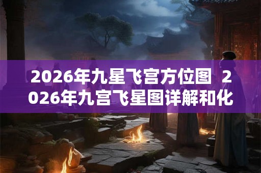 2026年九星飞宫方位图  2026年九宫飞星图详解和化解
