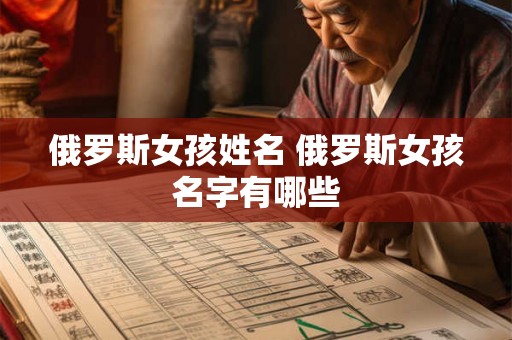 俄罗斯女孩姓名 俄罗斯女孩名字有哪些 俄罗斯女孩姓名 俄罗斯女孩名字有哪些