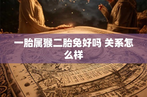 一胎属猴二胎兔好吗 关系怎么样 一胎属猴二胎兔好吗 关系怎么样