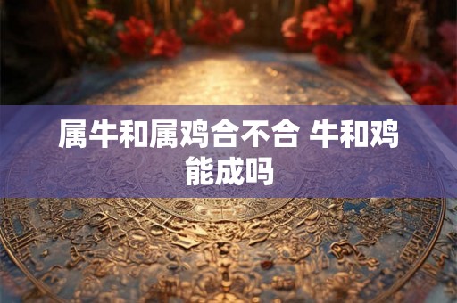 属牛和属鸡合不合 牛和鸡能成吗