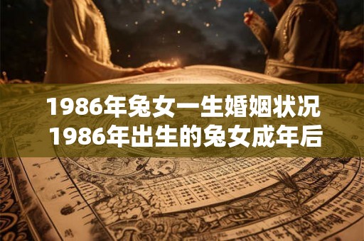 1986年兔女一生婚姻状况 1986年出生的兔女成年后的婚姻状况如何