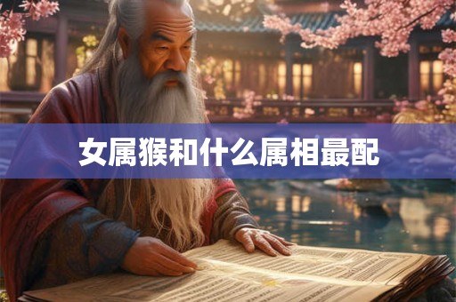 女属猴和什么属相最配