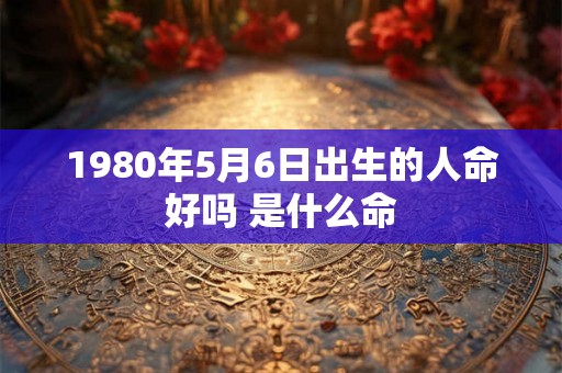 1980年5月6日出生的人命好吗 是什么命