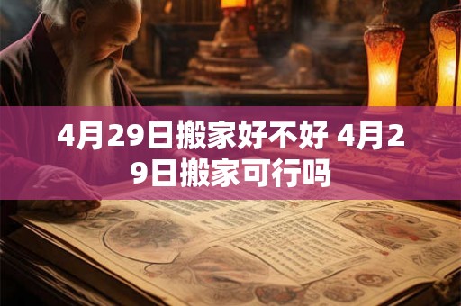 4月29日搬家好不好 4月29日搬家可行吗 4月29日搬家好不好 4月29日搬家可行吗