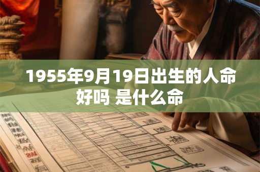 1955年9月19日出生的人命好吗 是什么命 1955年9月19日出生的人命好吗 是什么命