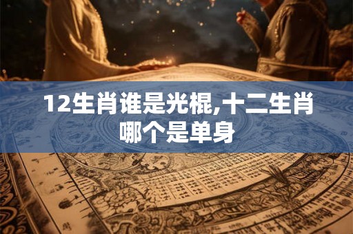 12生肖谁是光棍,十二生肖哪个是单身