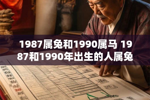 1987属兔和1990属马 1987和1990年出生的人属兔和属马的有什么特点和相似之处