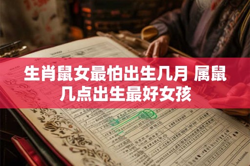 生肖鼠女最怕出生几月 属鼠几点出生最好女孩