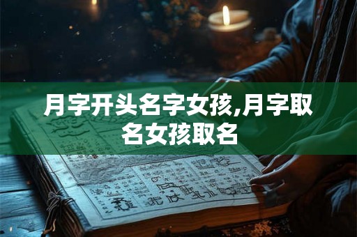 月字开头名字女孩,月字取名女孩取名
