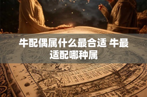 牛配偶属什么最合适 牛最适配哪种属