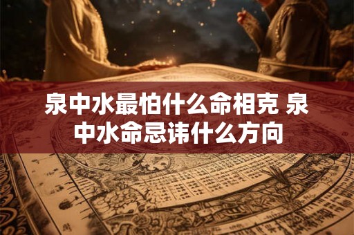 泉中水最怕什么命相克 泉中水命忌讳什么方向 泉中水最怕什么命相克 泉中水命忌讳什么方向