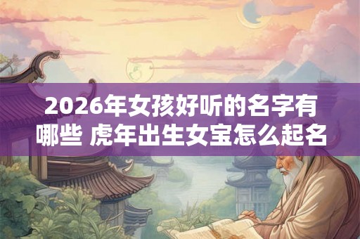 2026年女孩好听的名字有哪些 虎年出生女宝怎么起名好