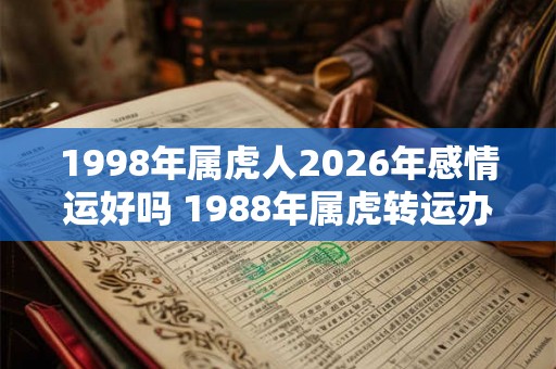 1998年属虎人2026年感情运好吗 1988年属虎转运办法 1998年属虎人2026年感情运好吗 1988年属虎转运办法