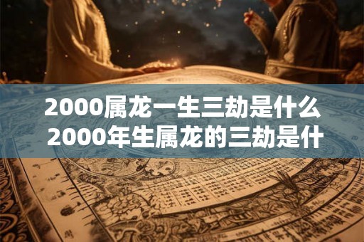 2000属龙一生三劫是什么 2000年生属龙的三劫是什么 2000属龙一生三劫是什么 2000年生属龙的三劫是什么