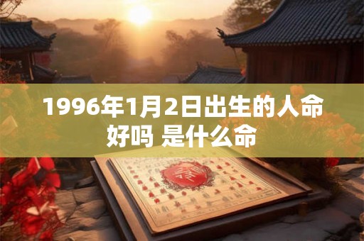 1996年1月2日出生的人命好吗 是什么命 1996年1月2日出生的人命好吗 是什么命