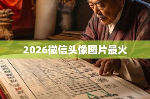 2026微信头像图片最火 2026微信头像图片最火