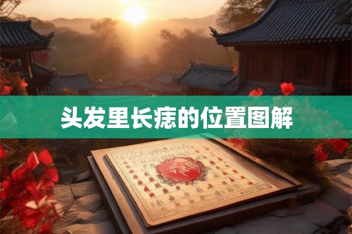 头发里长痣的位置图解