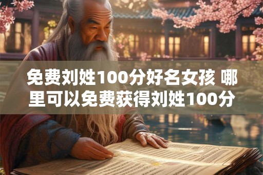 免费刘姓100分好名女孩 哪里可以免费获得刘姓100分好名女孩