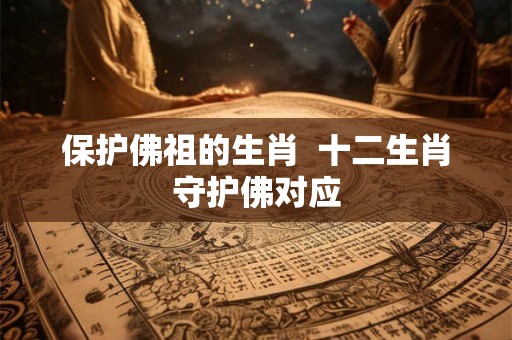 保护佛祖的生肖  十二生肖守护佛对应