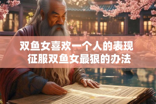 双鱼女喜欢一个人的表现 征服双鱼女最狠的办法 双鱼女喜欢一个人的表现 征服双鱼女最狠的办法