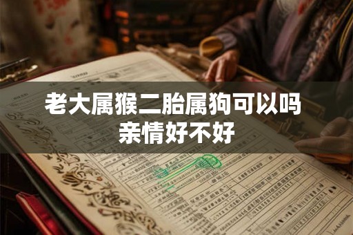 老大属猴二胎属狗可以吗 亲情好不好 老大属猴二胎属狗可以吗 亲情好不好