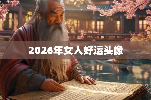 2026年女人好运头像