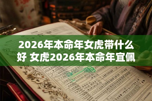 2026年本命年女虎带什么好 女虎2026年本命年宜佩戴什么