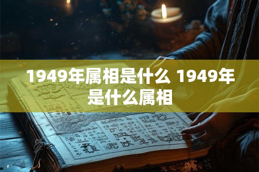 1949年属相是什么 1949年是什么属相