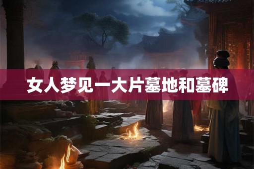 女人梦见一大片墓地和墓碑