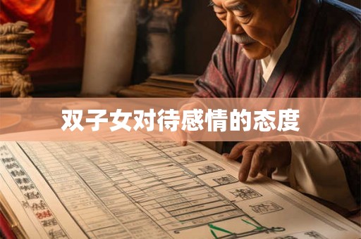 双子女对待感情的态度