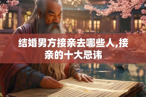 结婚男方接亲去哪些人,接亲的十大忌讳 结婚男方接亲去哪些人,接亲的十大忌讳