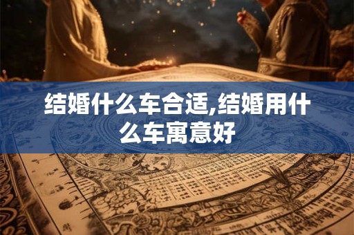 结婚什么车合适,结婚用什么车寓意好